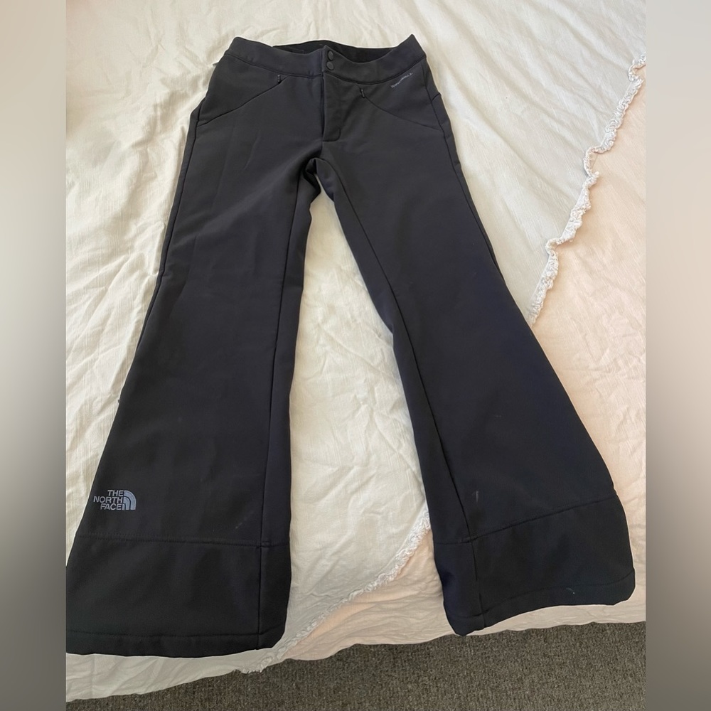 North Face Apex STH Soft-Shell Flare Pant Windwall Black Ski Snow size S